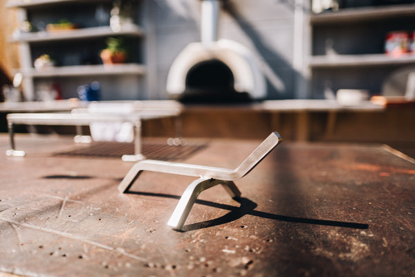 Stainless Steel Andiron – Forno Piombo