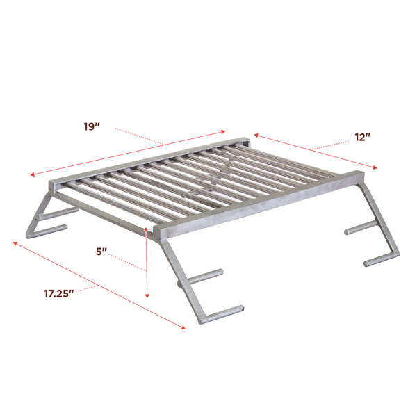 Stainless Steel Grill for Pizza Oven – Forno Piombo