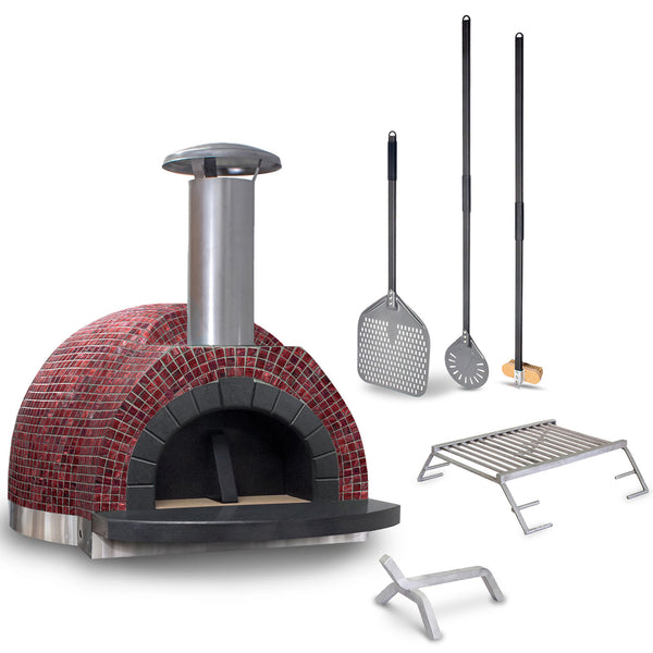Tiled Santino 70 Pizza Oven Ultimate Bundle – Forno Piombo