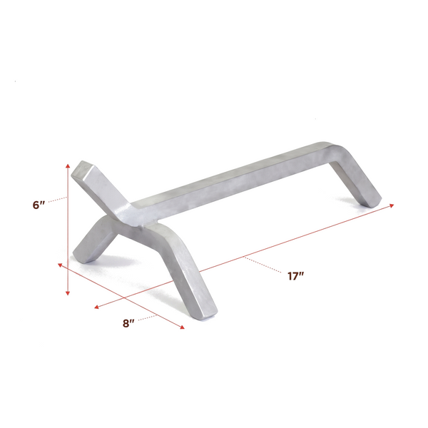 Stainless Steel Andiron – Forno Piombo